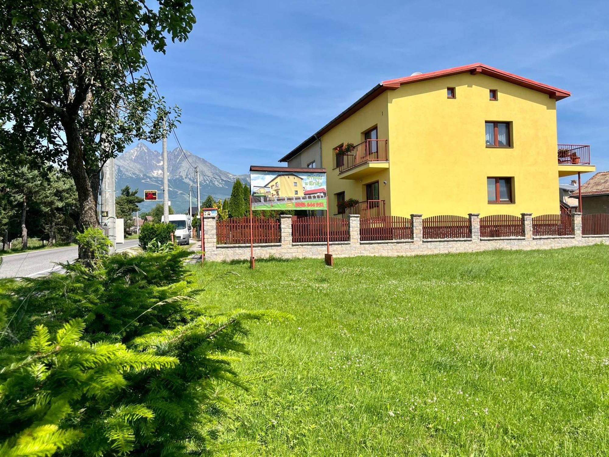 Privat U Eriky Otel Stará Lesná Dış mekan fotoğraf
