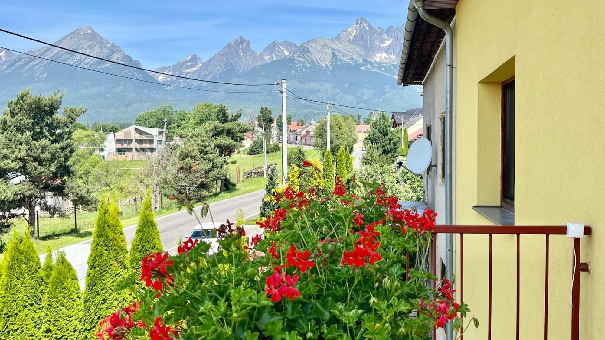 Privat U Eriky Otel Stará Lesná Dış mekan fotoğraf